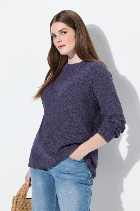 Eco Cotton Ribbed Knit Sweater