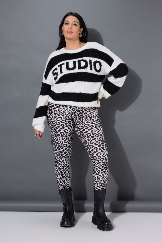 Leopard Print Cropped Leggings