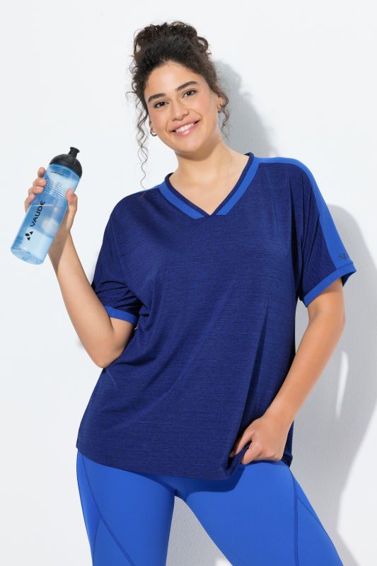 Тениска антибактериална с контрастни акценти