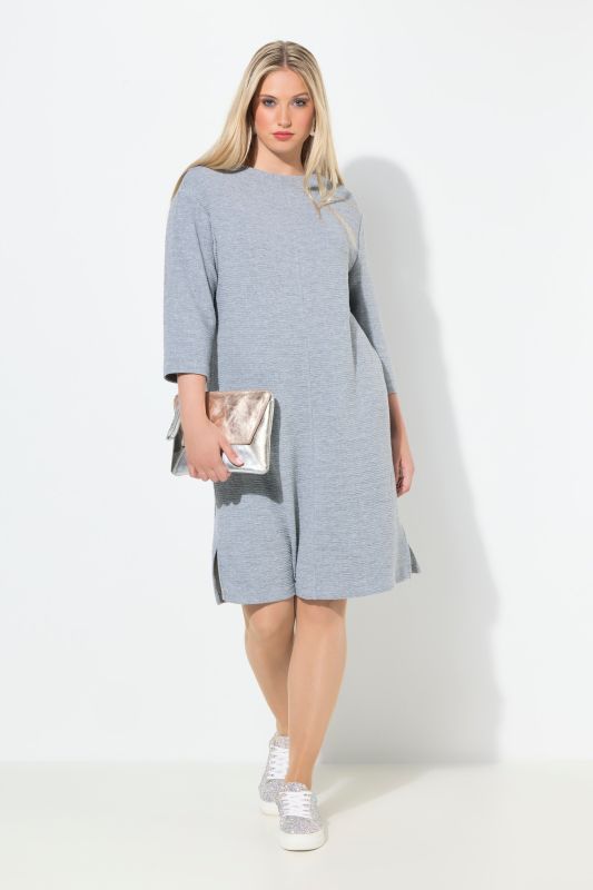 Рокля трикотажна с деколте тип лодка