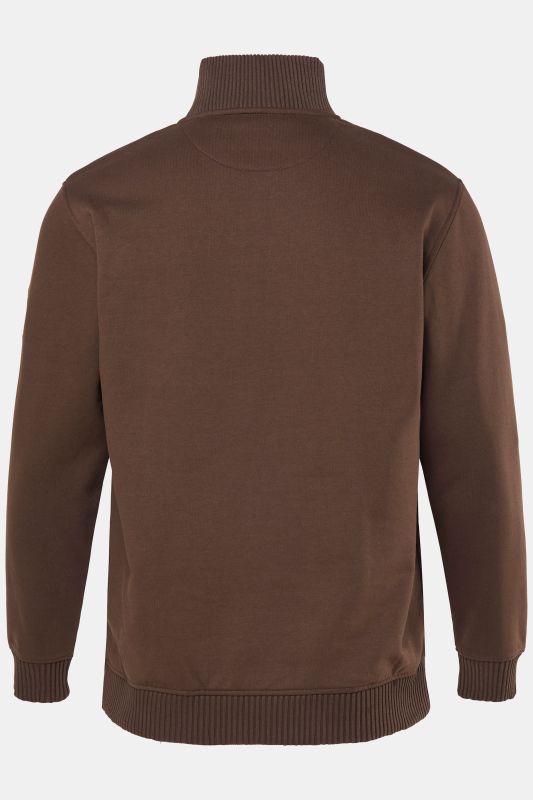 Half-zip sweatshirt