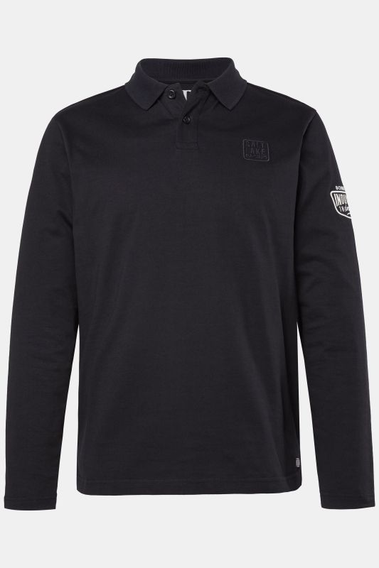 Long-sleeved polo shirt