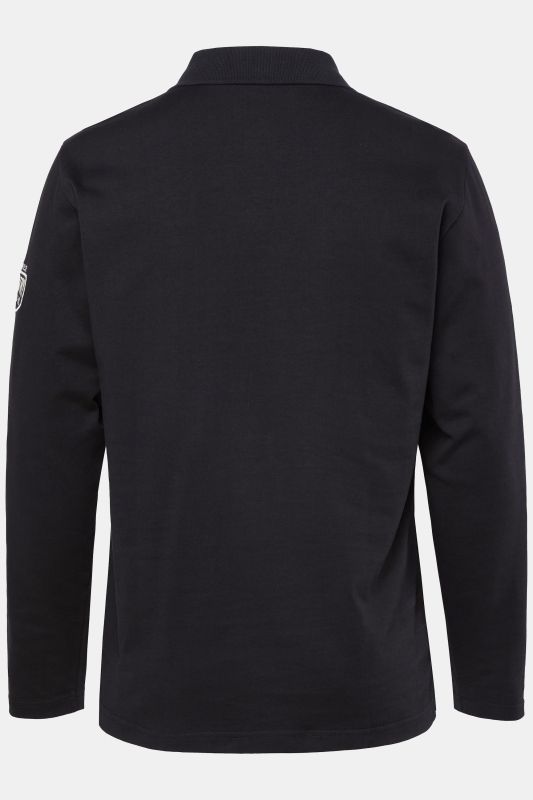 Long-sleeved polo shirt