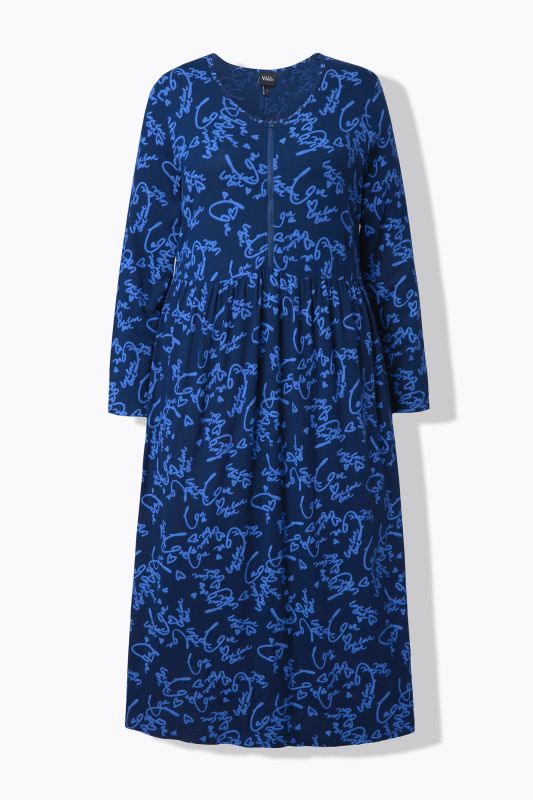 Рокля с принт на надписи