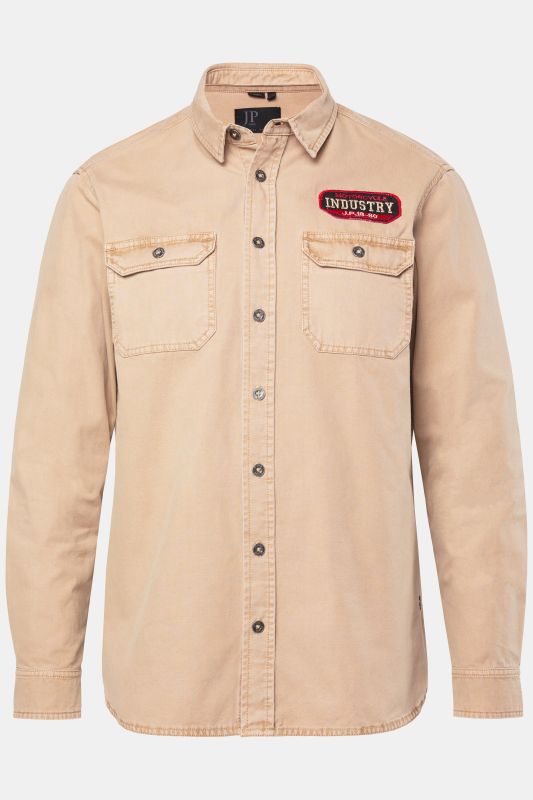 Риза с винтидж визия разкроена