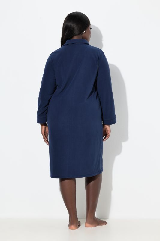 Халат поларен с цип