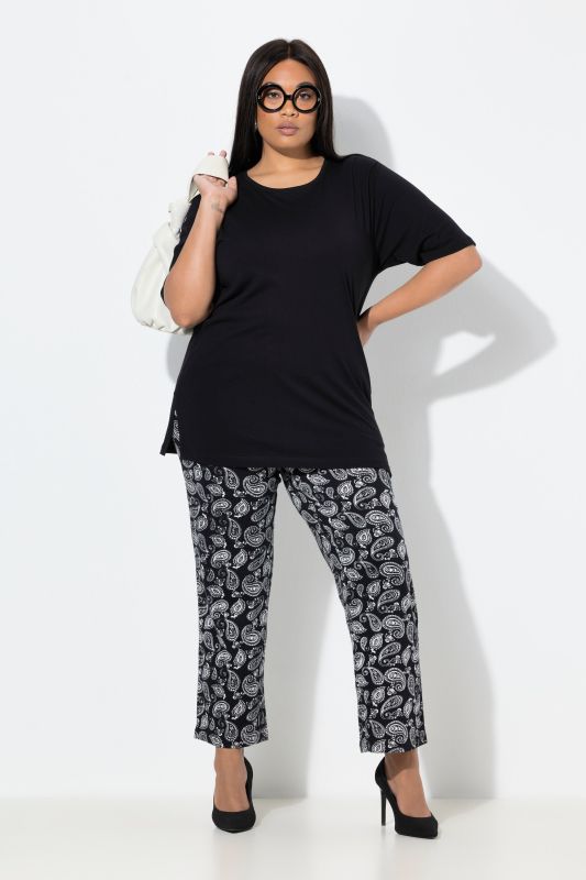 Панталон с пейзли принт