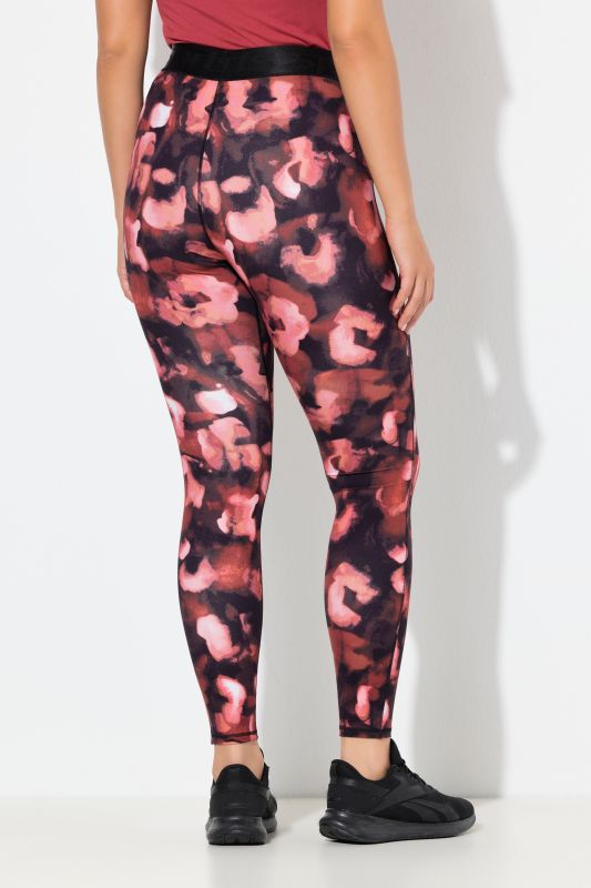 Клин спортен с абстрактен флорален принт