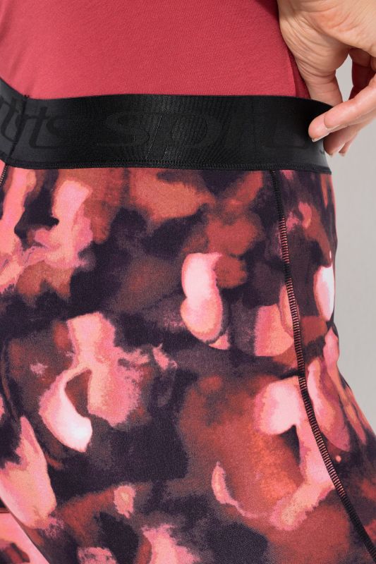 Клин спортен с абстрактен флорален принт