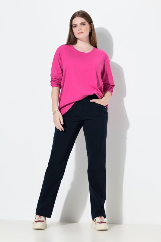 Bengaline Elastic Waist Pants