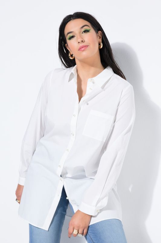 Риза с перлени копчета