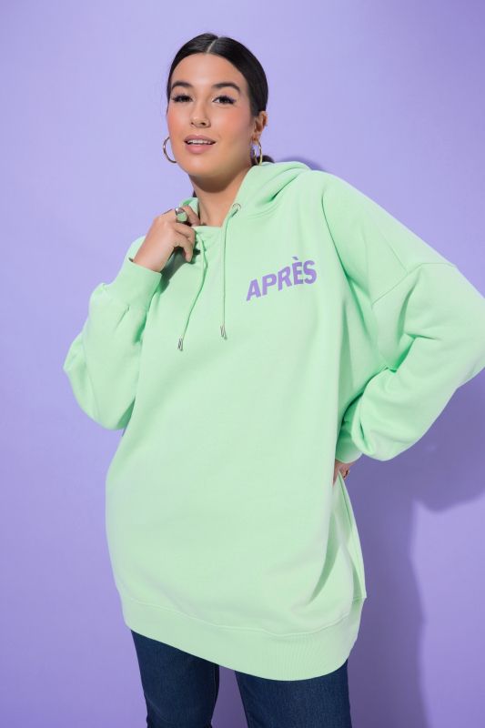 Суитчър с качулка и принт