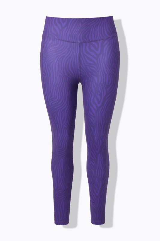 Клин с неонов зебров принт