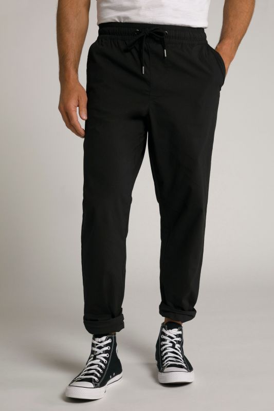 FLEXNAMIC® pull-on trousers, elastic waistband, tapered loose fit