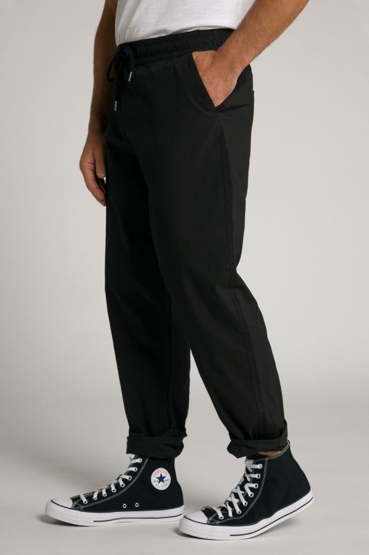 FLEXNAMIC® pull-on trousers, elastic waistband, tapered loose fit