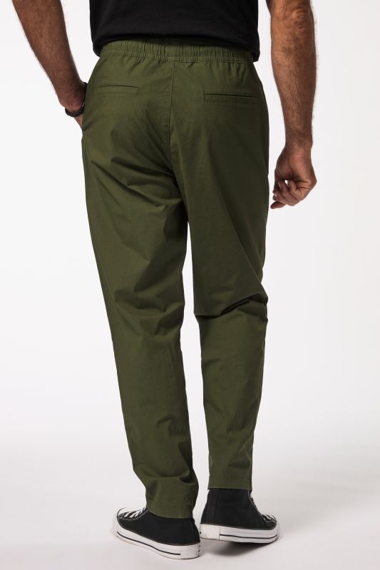 FLEXNAMIC® pull-on trousers, elastic waistband, tapered loose fit