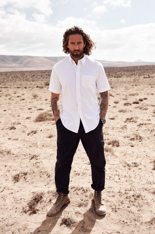 FLEXNAMIC® pull-on trousers, elastic waistband, tapered loose fit