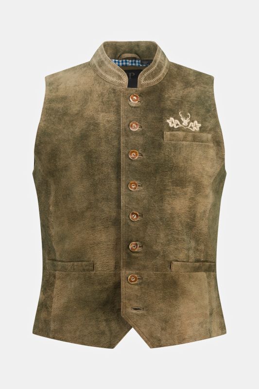 Finest Goat Suede Traditional Vest