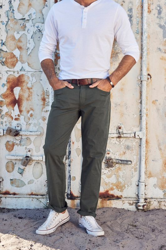 Belly Fit Twill Pants