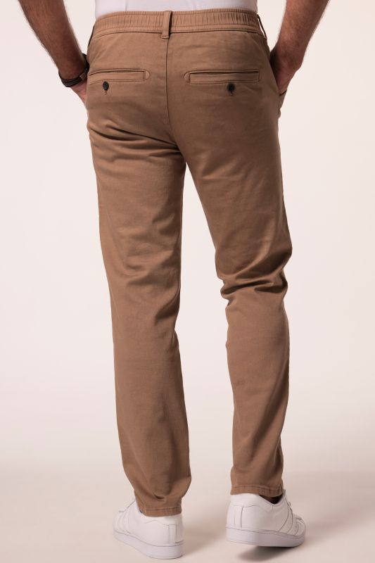 Chino trousers, FLEXNAMIC®, elastic waistband, up to size 72
