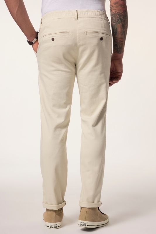 Chino trousers, FLEXNAMIC®, elastic waistband, up to size 72