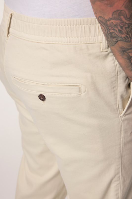 Chino trousers, FLEXNAMIC®, elastic waistband, up to size 72