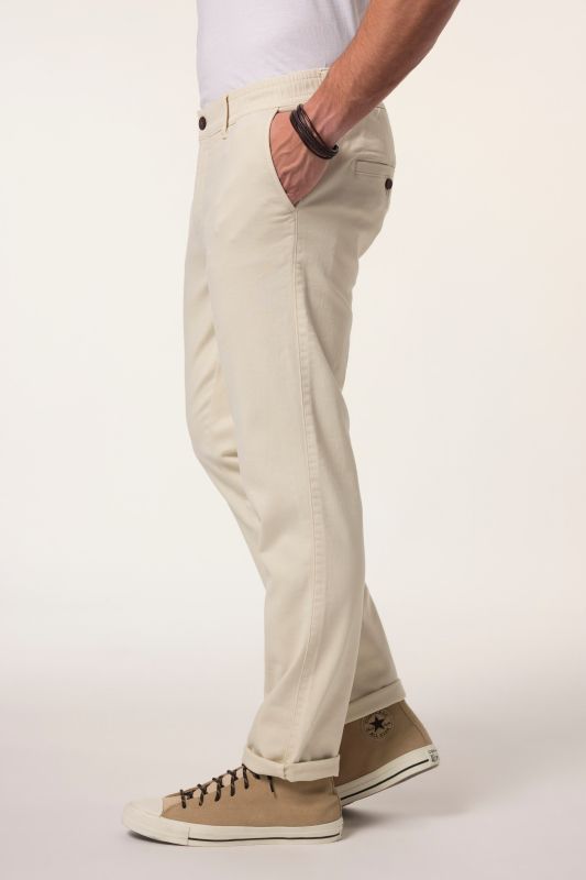 Chino trousers, FLEXNAMIC®, elastic waistband, up to size 72