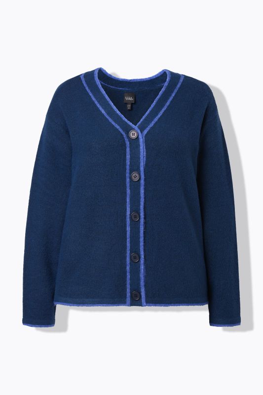 Жилетка с контрастни шевове