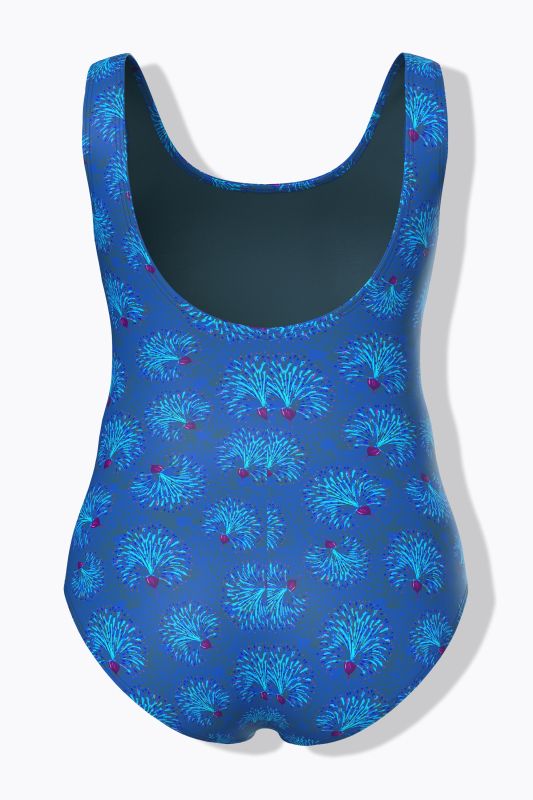 Бански с принт на глухарче