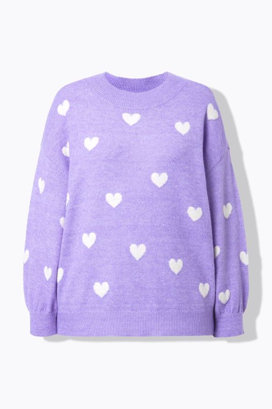 Пуловер със сърца