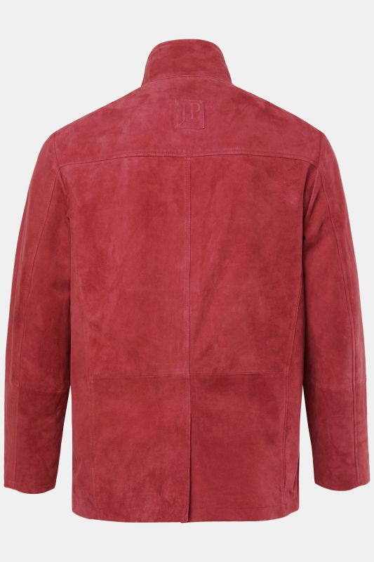 Leather field jacket