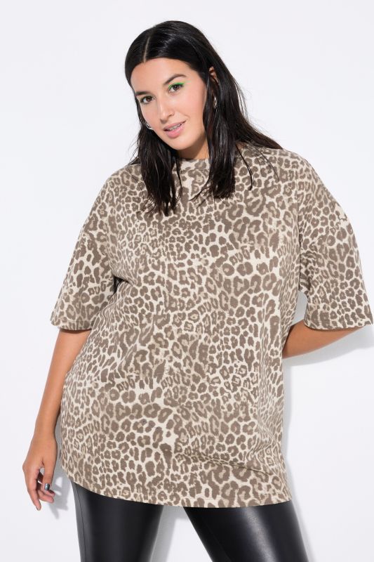 Leopard print T-shirt
