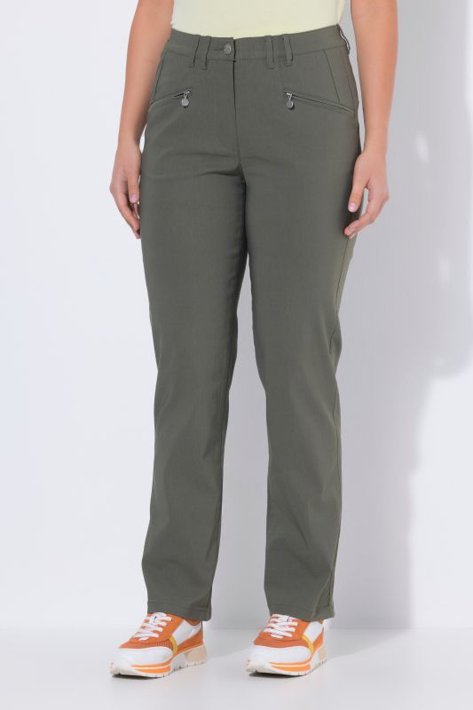 Bengaline Elastic Waist Pants