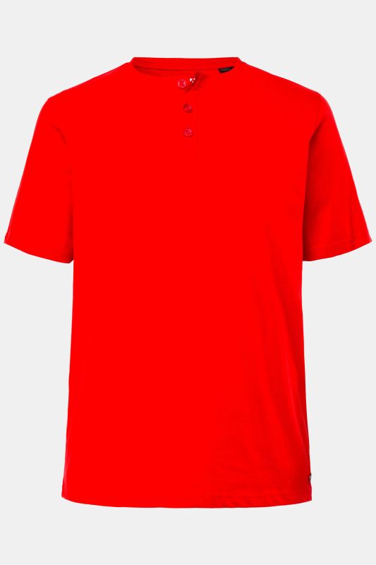 Short Sleeve Henley Shirt, Basic