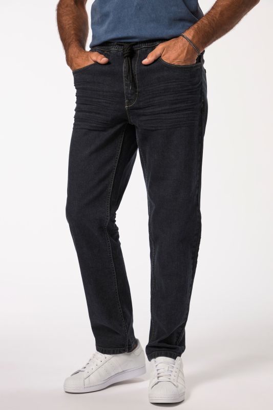 Slip-on jeans FLEXNAMIC®, denim, modern fit, 5-pocket, dirty denim