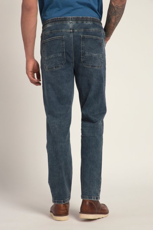 Slip-on jeans FLEXNAMIC®, denim, modern fit, 5-pocket, dirty denim