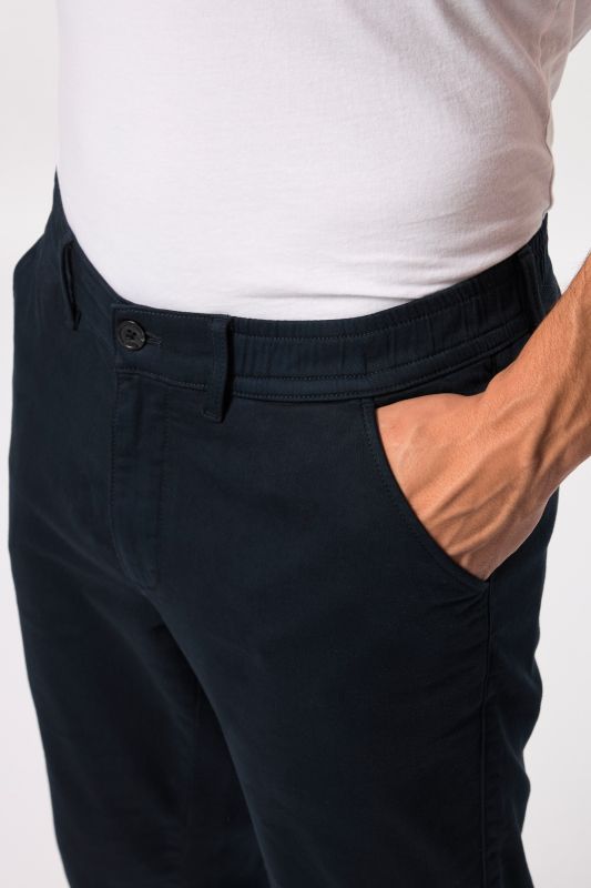 Chino trousers, FLEXNAMIC®, elastic waistband, up to size 72