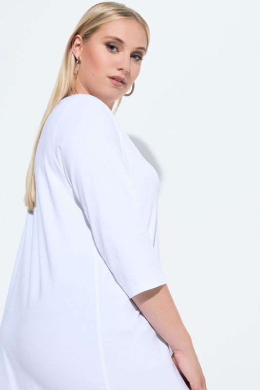 Beaded Detail 3/4 Sleeve Tee