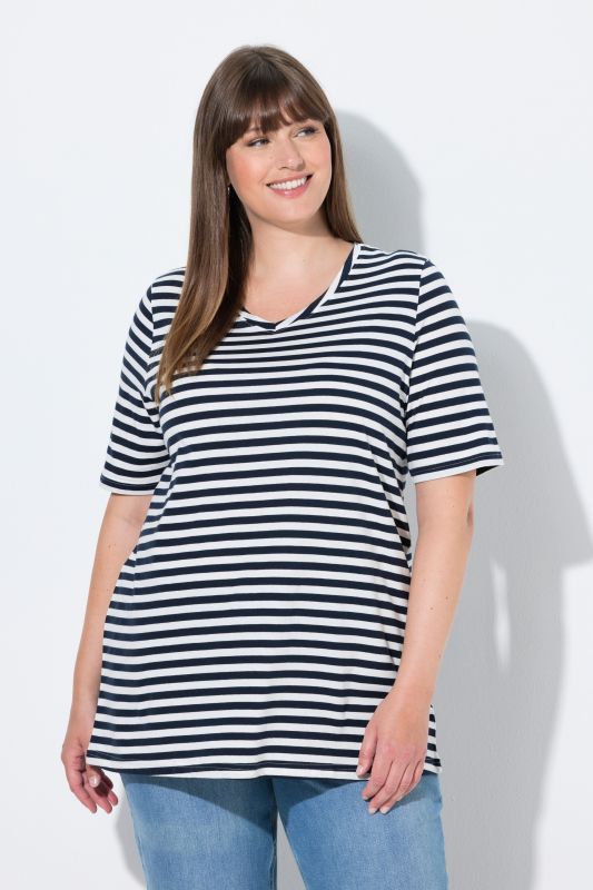 2 Pack Eco Cotton Striped Tees