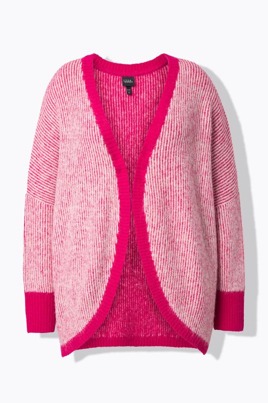 Egg Shaped Wool Blend Cardigan