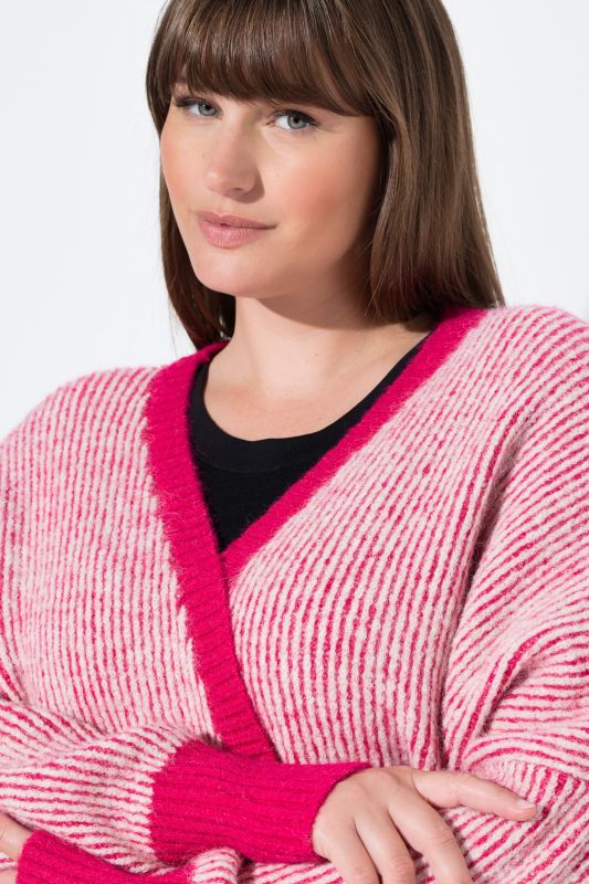 Egg Shaped Wool Blend Cardigan