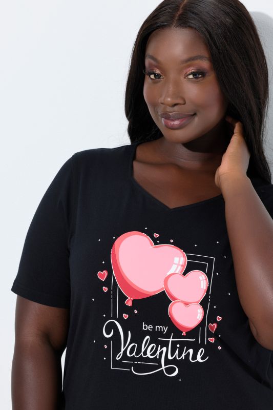 Valentine Print Sleep Tee