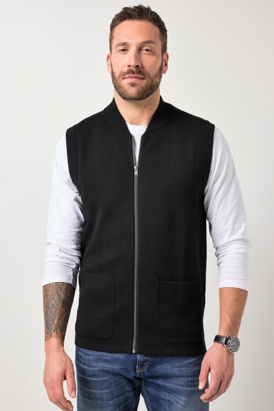 Knitted vest