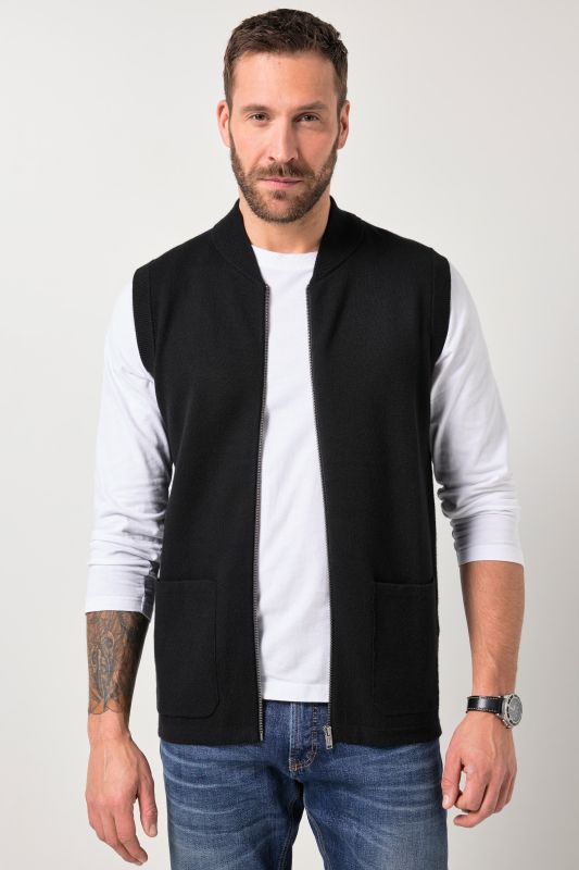 Knitted vest