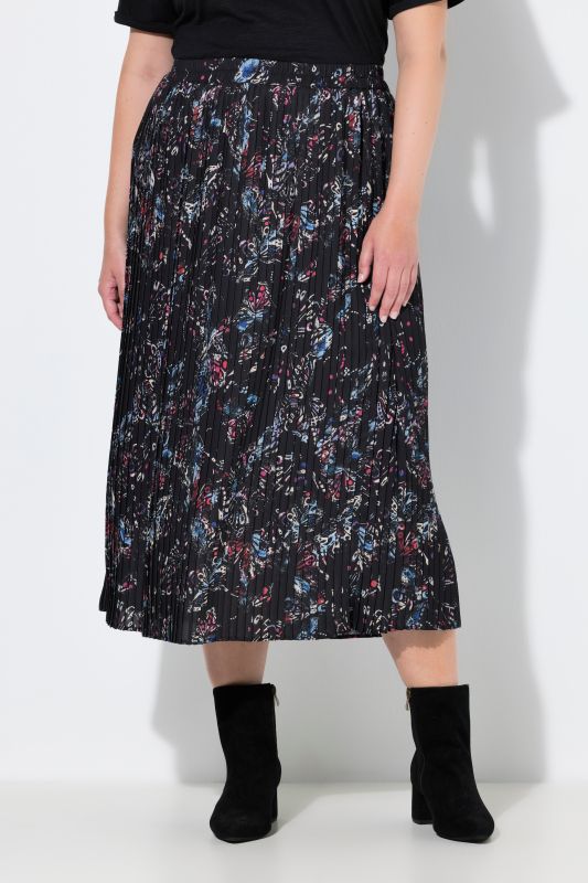 Colorful Butterfly Print Skirt