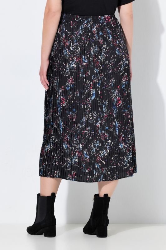 Colorful Butterfly Print Skirt