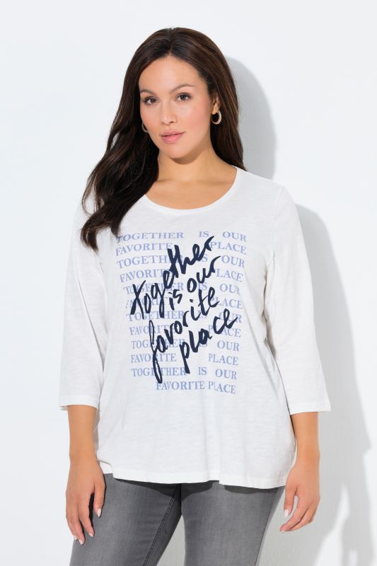 Тениска с графичен надпис