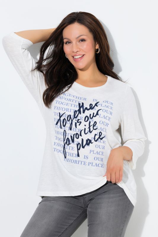 Тениска с графичен надпис