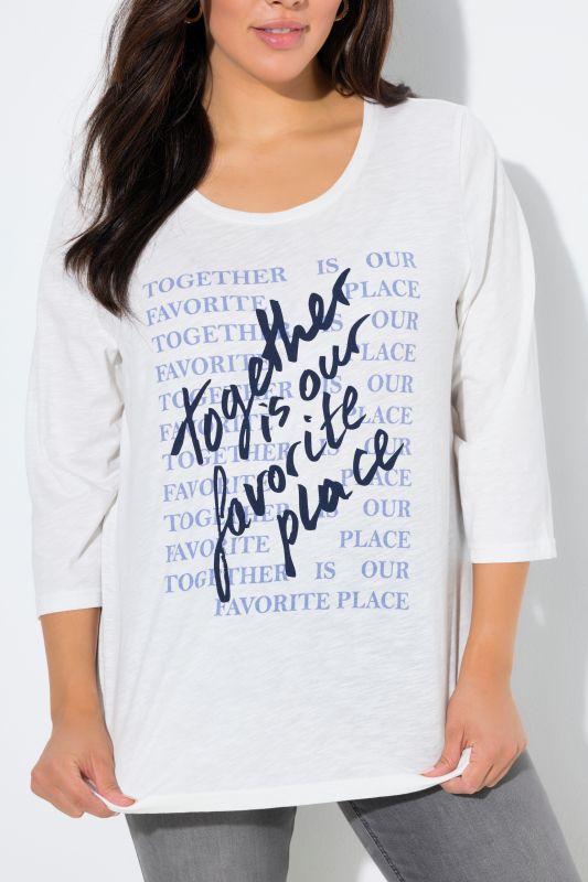 Тениска с графичен надпис