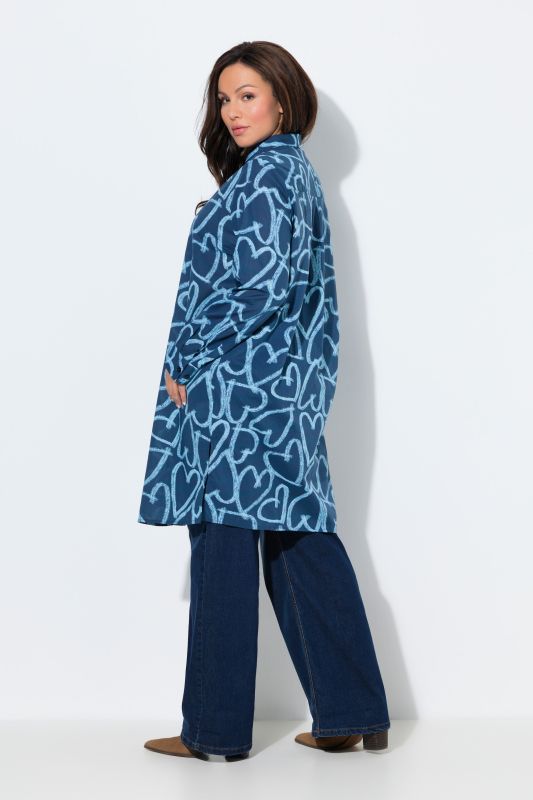 Heart Print Tunic Dress